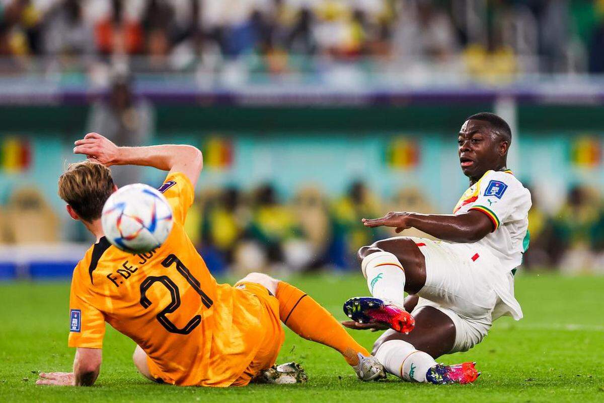 World Cup 2022 group A match between Senegal and The Netherlands at Al Thumama Stadium, in Al Thumama, Qatar.