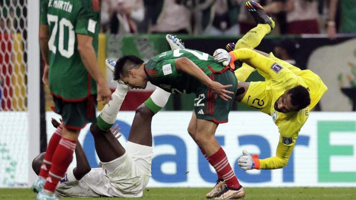 México 2, Arabia Saudí 1: La falta de gol deja fuera a México