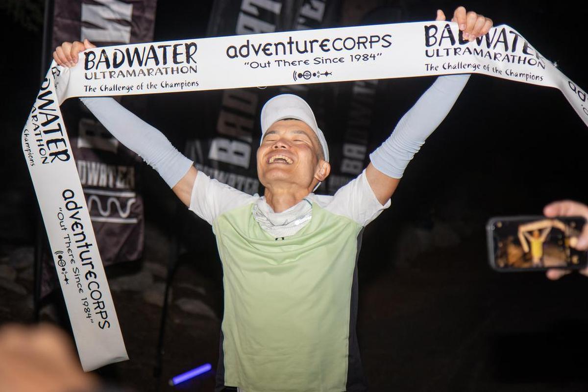 Japan’s Yoshihiko Ishikawa won the 2022 Badwater with a time of 23 hours, 8 minutes, 20 seconds. It was his second race win.