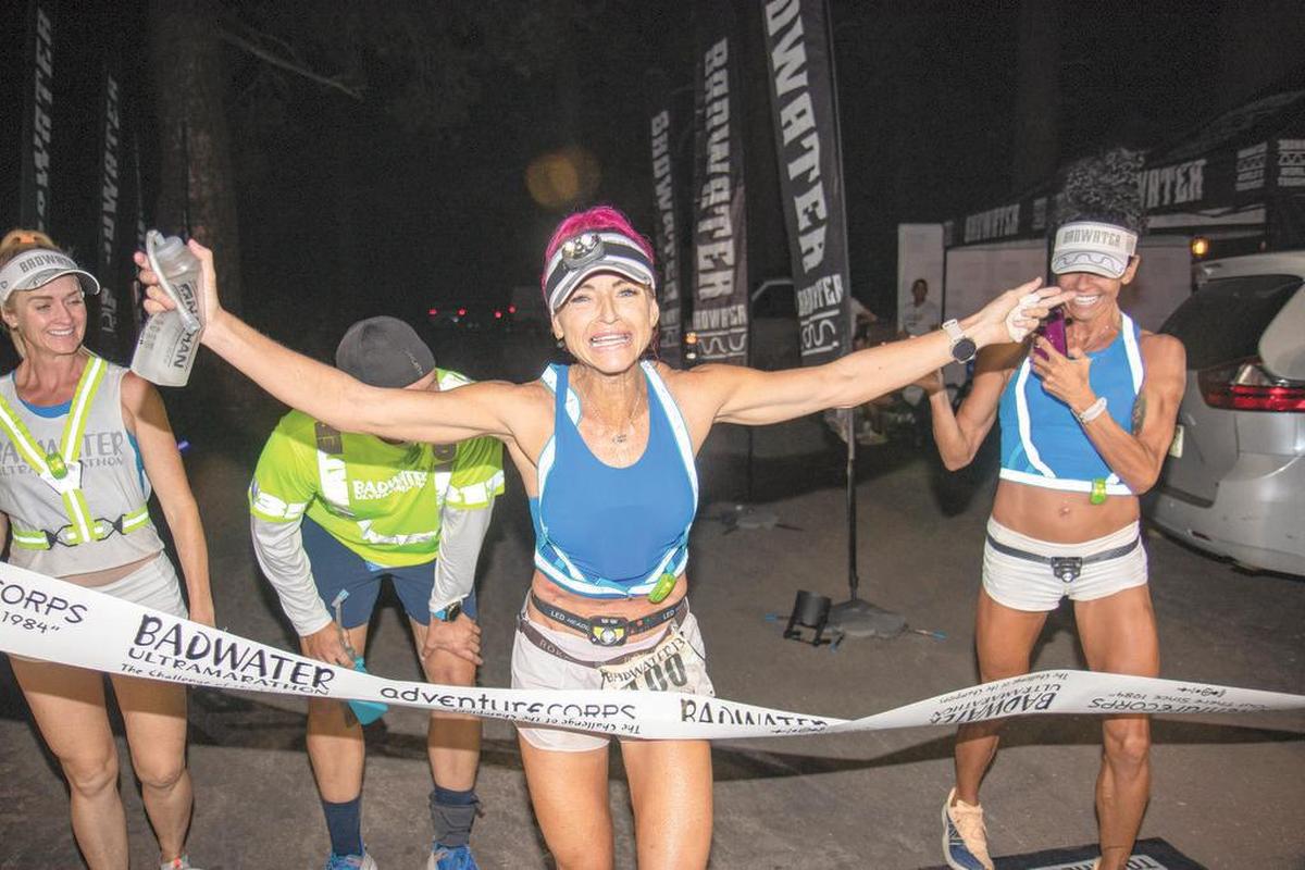 Utah runner Ashley Paulson broke the women’s record in the 2022 Badwater 135 with a time of 24 hours, 9 minutes, 34 seconds.