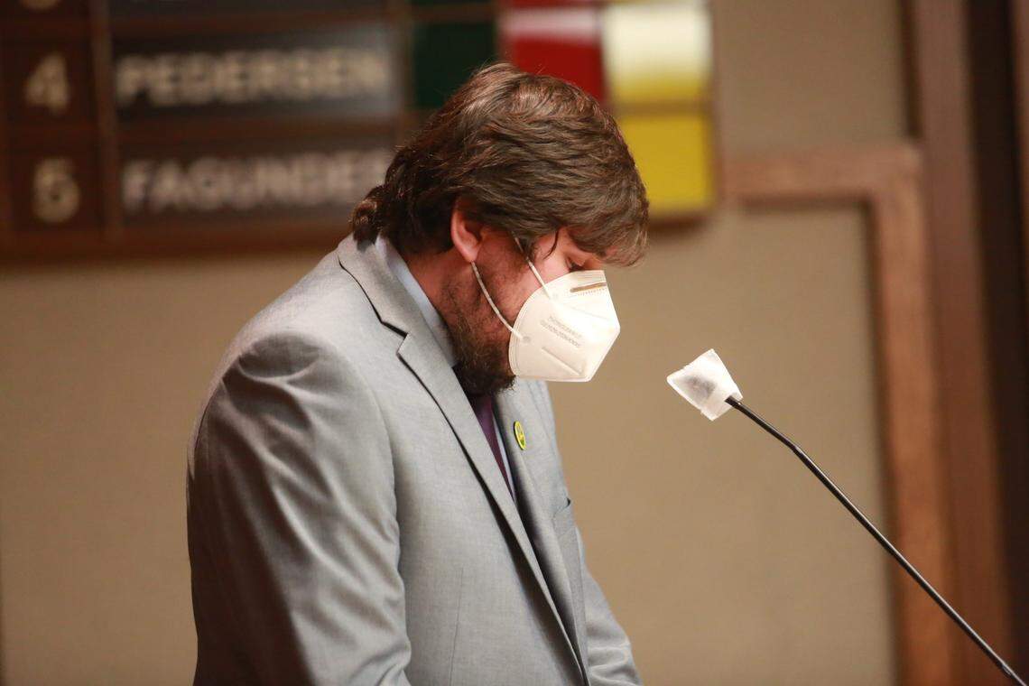 Avenal City Manager Antony V. López spoke on Tuesday (Dec. 14) in favored public map 101, which was submitted by the nonprofit organization Valley Voices.