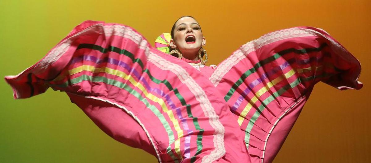 El Alma de Clovis High performed dances from Jalisco during the High School Show Offs at Fresno High on Feb. 25, 2023.