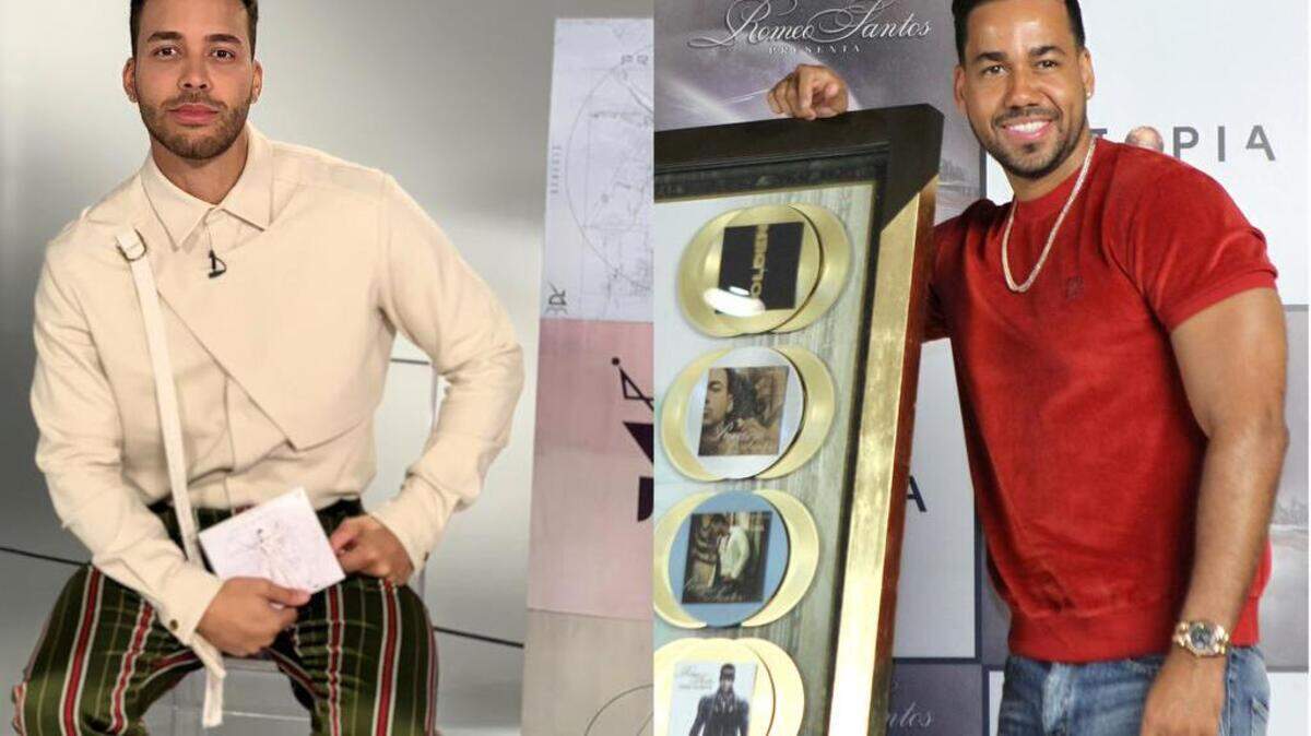 Composición de dos fotografías de archivo donde aparecen los bachateros Prince Royce y Romeo Santos. La bachata, un ritmo de República Dominicana con exponentes como Prince Royce y Romeo Santos, pero ahora también del gusto de Shakira y Rosalía, vive su tercera era posicionado como uno de los géneros más poderosos de la música latina, algo impensable hace solo dos años, cuando la daban por muerta.