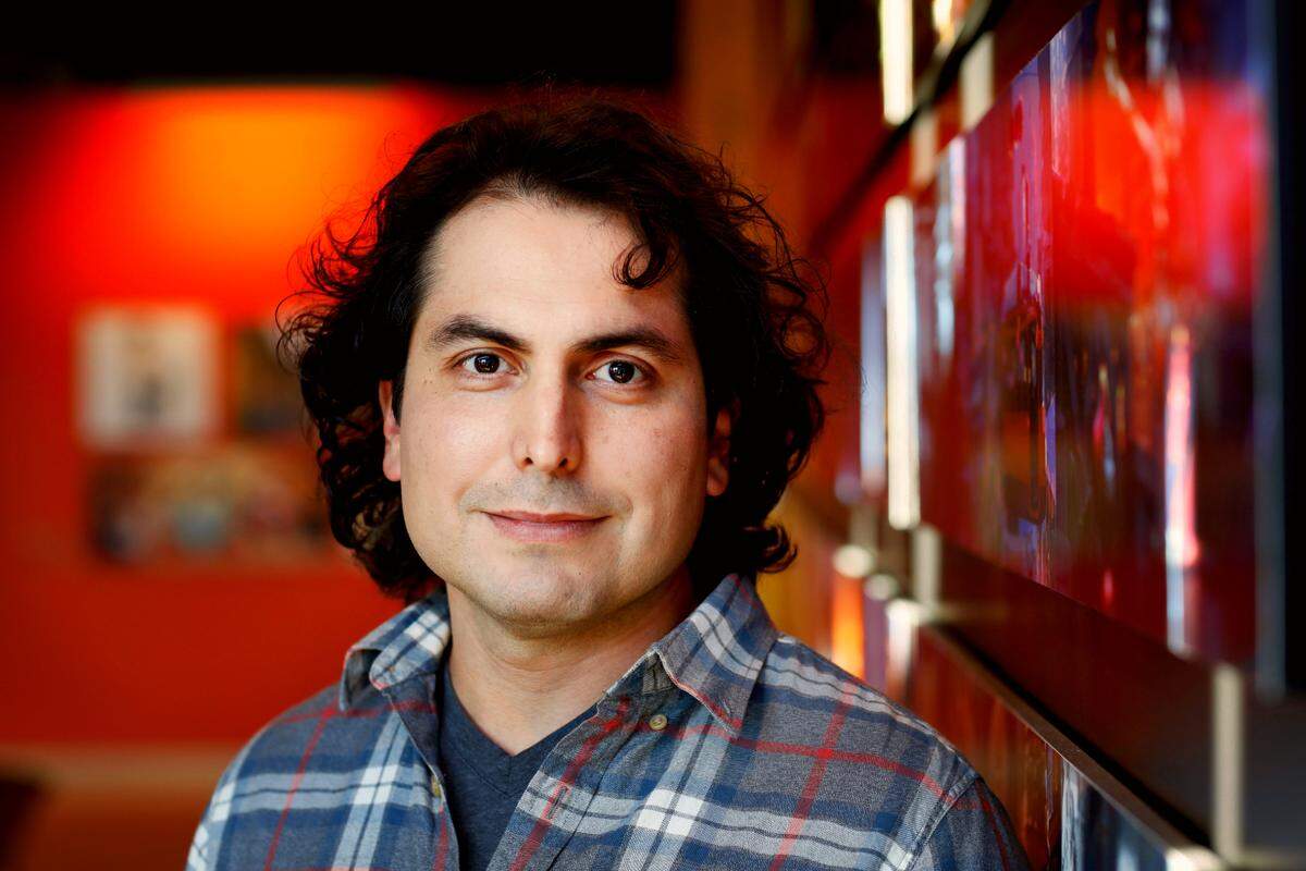 Ernesto Nemesio is photographed on December 5, 2017 at Pixar Animation Studios in Emeryville, Calif. (Photo by Deborah Coleman / Pixar)