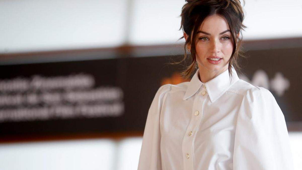 Fotografía de archivo de la actriz hispanocubana Ana de Armas (‘Blonde’) que ha sido nominada, junto a la actriz australiana Cate Blanchett (‘Tár’), este martas en la categoría de mejor actriz para la 95ª edición de los Óscar.