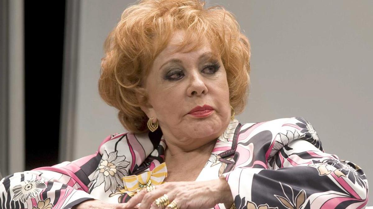 Silvia Pinal en el Centro Nacional de las Artes de la ciudad de México en 2011.
