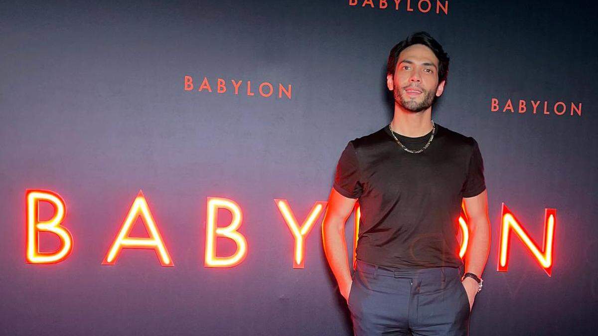 El actor mexicano Diego Calva posa durante una presentación de la película ‘Babylon’ el de diciembre en Miami.