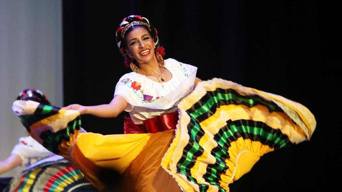 Maia González performs to ‘Son de la Negra’ during the Irene González Project presentation at the 2019 Danzantes Unidos Festival.