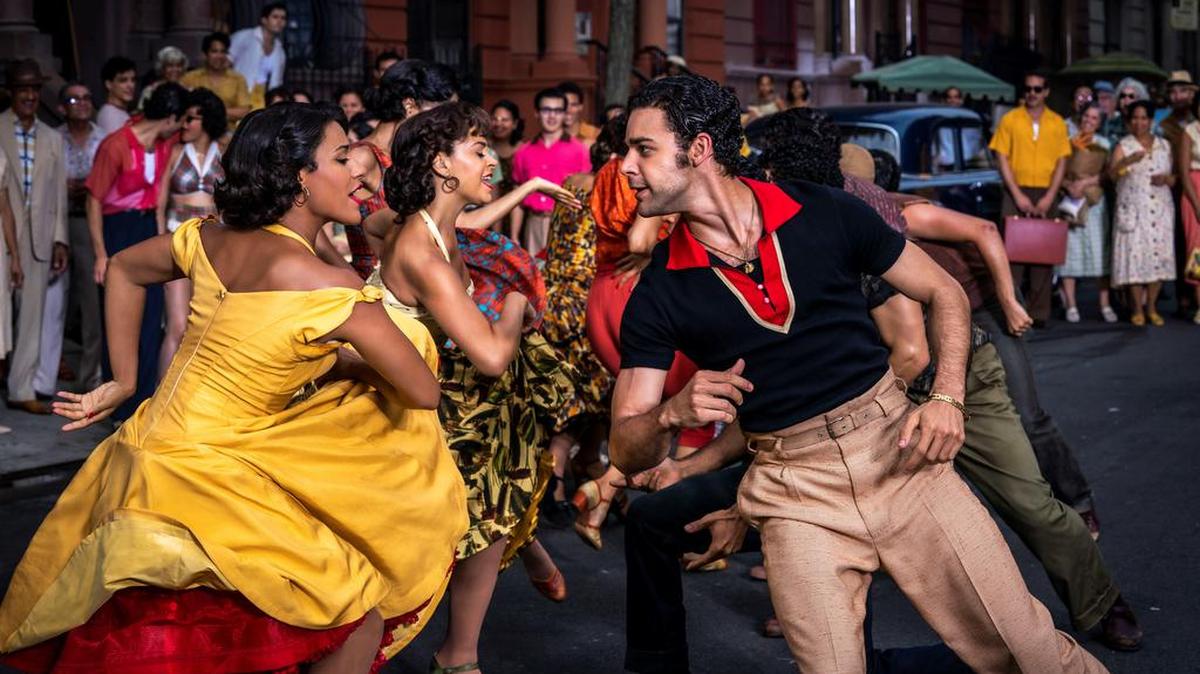 Ariana Debose como Anita y David Álvarez como Bernardo en ‘West Side Story’, que en 1961 se llevó 10 Óscar y se convirtió inmediatamente en uno de los musicales mejor valorados de la historia del cine.