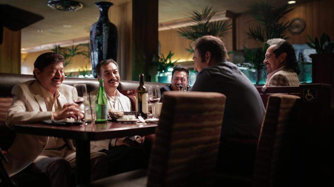 “Los Jefes de Jefes” durante el rodaje del documental ‘Los Tigres del Norte: Historias Que Contar’ que se estrena el viernes 17 de junio exclusivamente a través de Prime Video en más de 240 países y territorios.