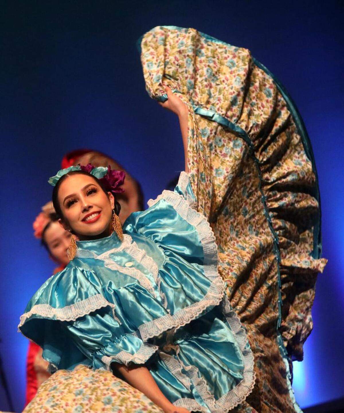 Ballet Folklórico Los Falcones perform dances from Nayarit during its Joyas de México celebration of its 25th anniversary at the Gallo Center for the Arts on March 9, 2023.