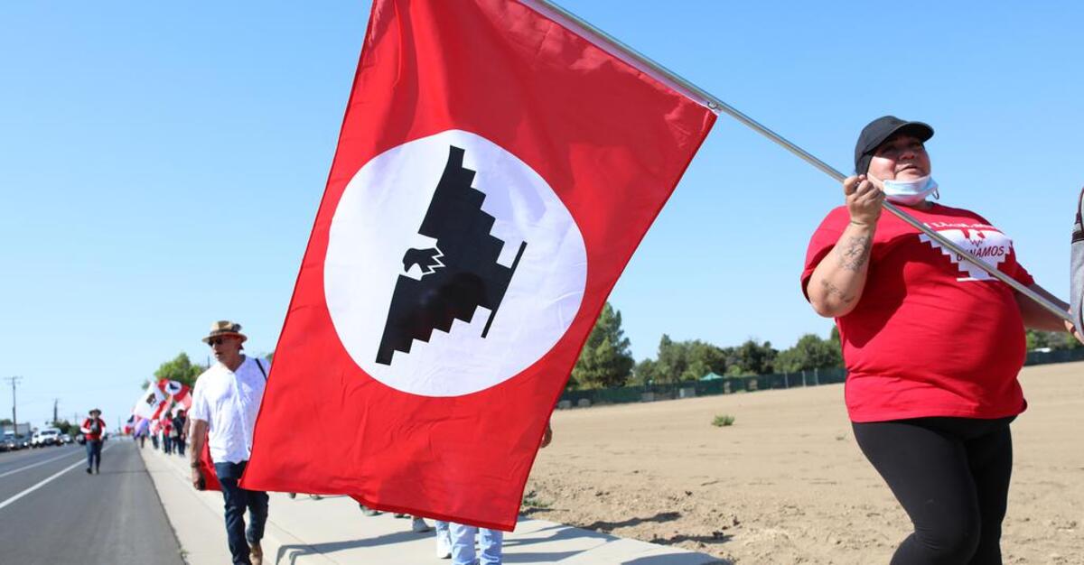 The 24-day 'March for the Governor's Signature' began at Forty Acres in Delano on Aug. 3, 2022.