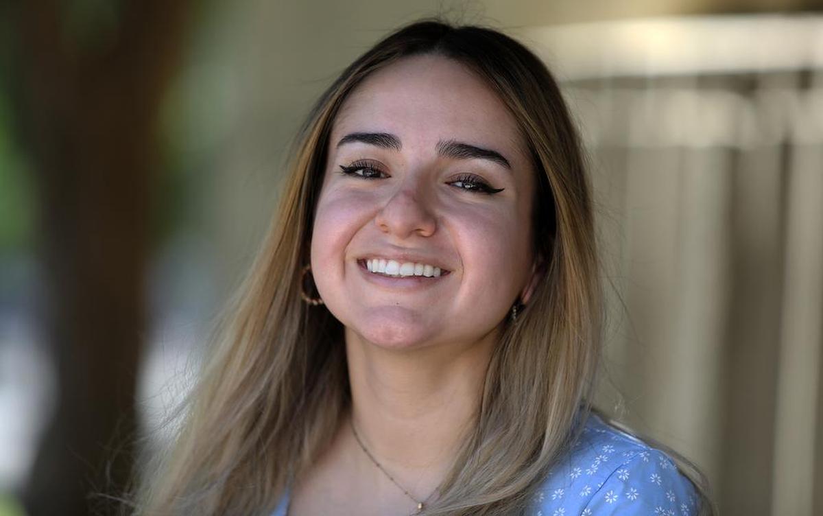 Alejandra Leija, 22, of Parlier, is the undergraduate dean’s medalist from the Lyles School of Engineering at Fresno State.