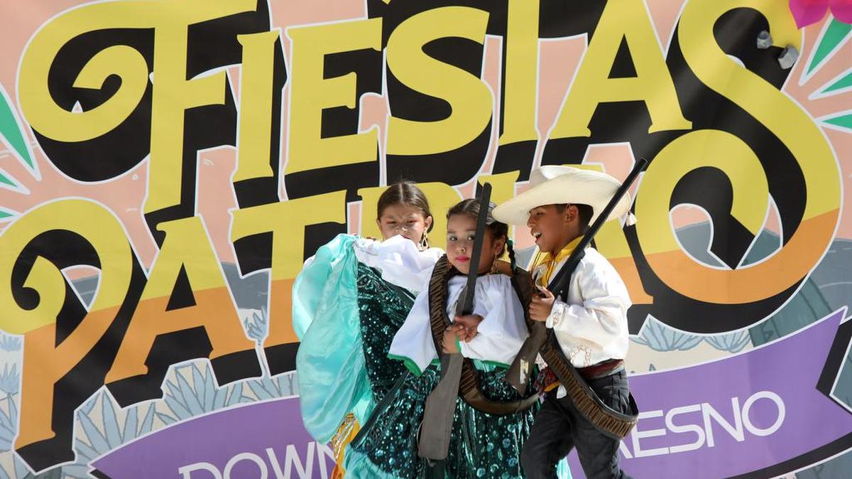 Las Maravillas from Selma performed ‘La Adelita’ performed during the Sept. 17, 2022 Fiestas Patrias celebration in downtown Fresno.