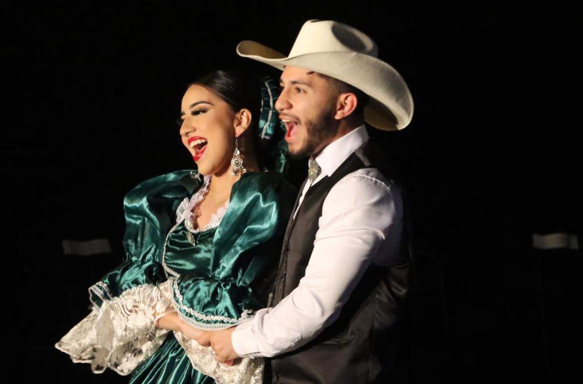 Teocalli Academy performs during the Mexican Consulate Ohtli Award ceremony on Nov. 18, 2022 in Fresno.