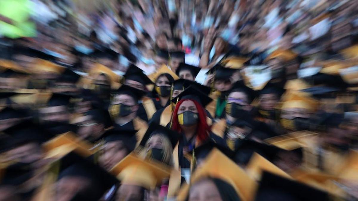 The Edison High School graduation at the Paul Paul Theatre on June 4, 2021 was the first since 2019 due to the pandemic.