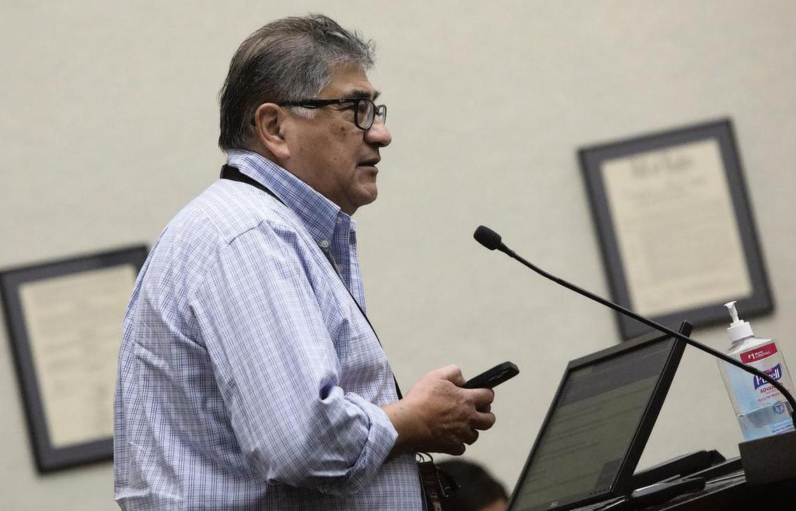 Redistricting mapmaker Jesús García helped draw the Equity Coalition's proposed redistricting map.