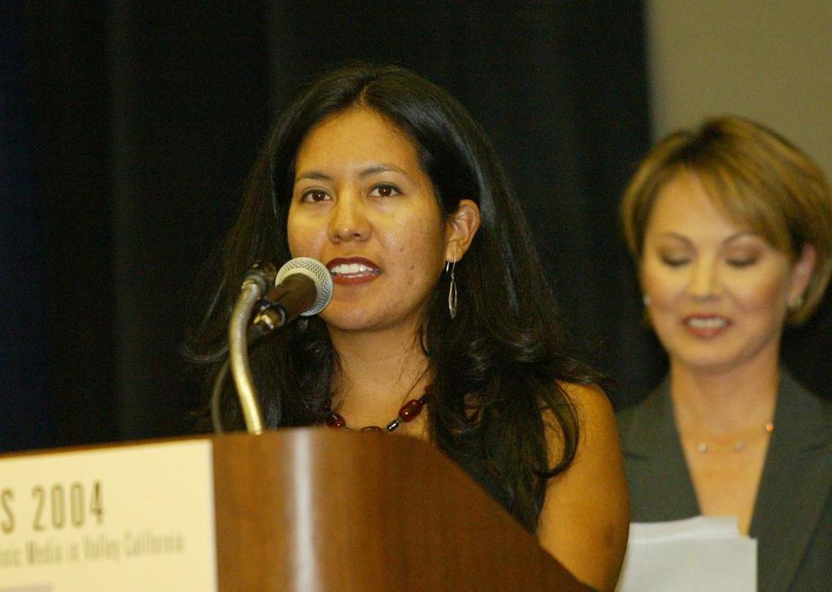 Camilla Chávez, daughter of Dolores Huerta, won a leadership award from the James Irvine Foundation.