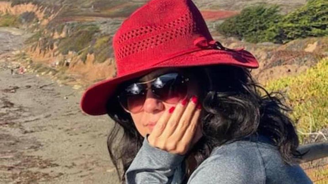 Mónica Cuevas, dean of counseling at Fresno City College, poses in a reflective mood in this Facebook post. Cuevas died Dec. 13 at age 54.