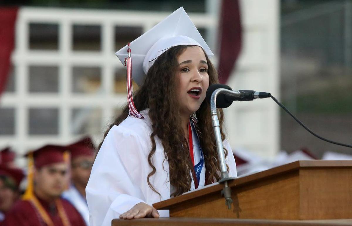 Mt. Whitney High School graduate Anneliese Bueno recapped the highlights for the Class of 2022.
