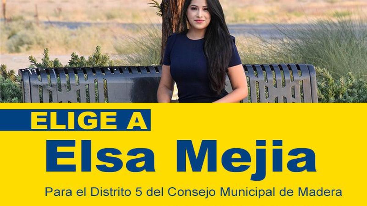 Elsa Mejía will become the first Latina with Oaxacan roots elected to the Madeera City Council after winning a Nov. 2, 2021 special election with more than 60% of the vote.