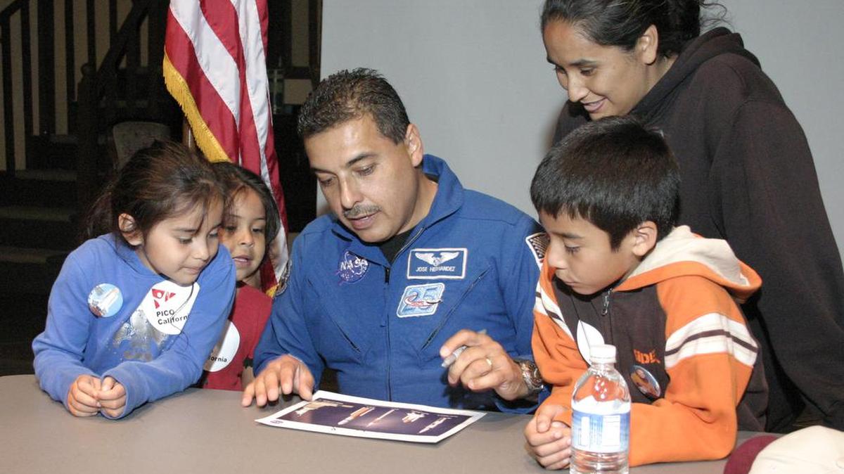 NASA astronaut José Hernández, her at the 2010 Hispanic Education Conference in Modesto, was chosen by Gov. Gavin Newsom to the UC Board of Regents.