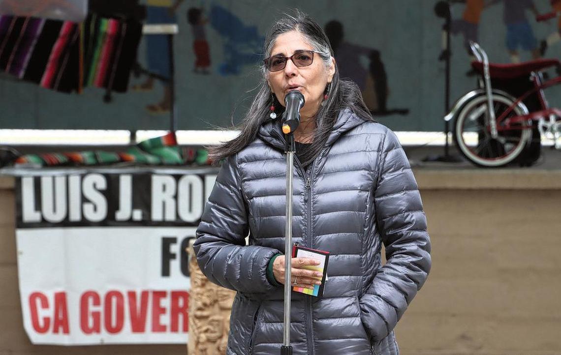 The wife of gubernatorial candidate Luis J. Rodríguez, Trini, said “when we speak, somebody needs to hear us.”