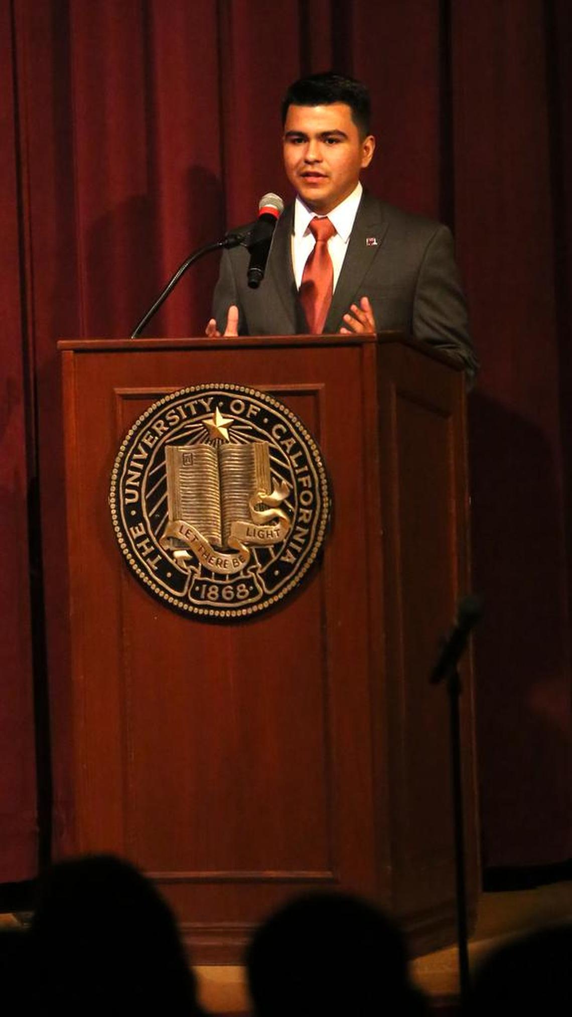 Martín Chávez was instrumental in getting the April 2014 ‘Opportunity in Action’ summit organized at UC Merced.