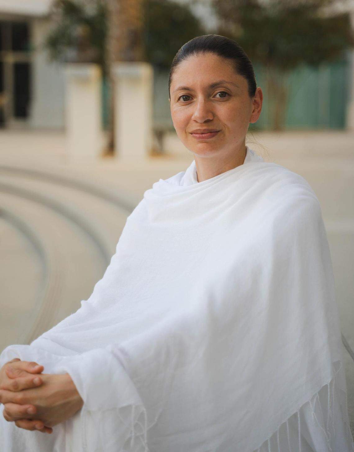 Sadhvi Anubhuti, coproductora del documental ‘Surviving Sex Trafficking’.