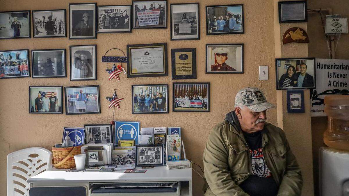 Héctor López Guillén is among more than 40 U.S. military veterans who were deported and now hold hope that the Biden administration will facilitate their return.