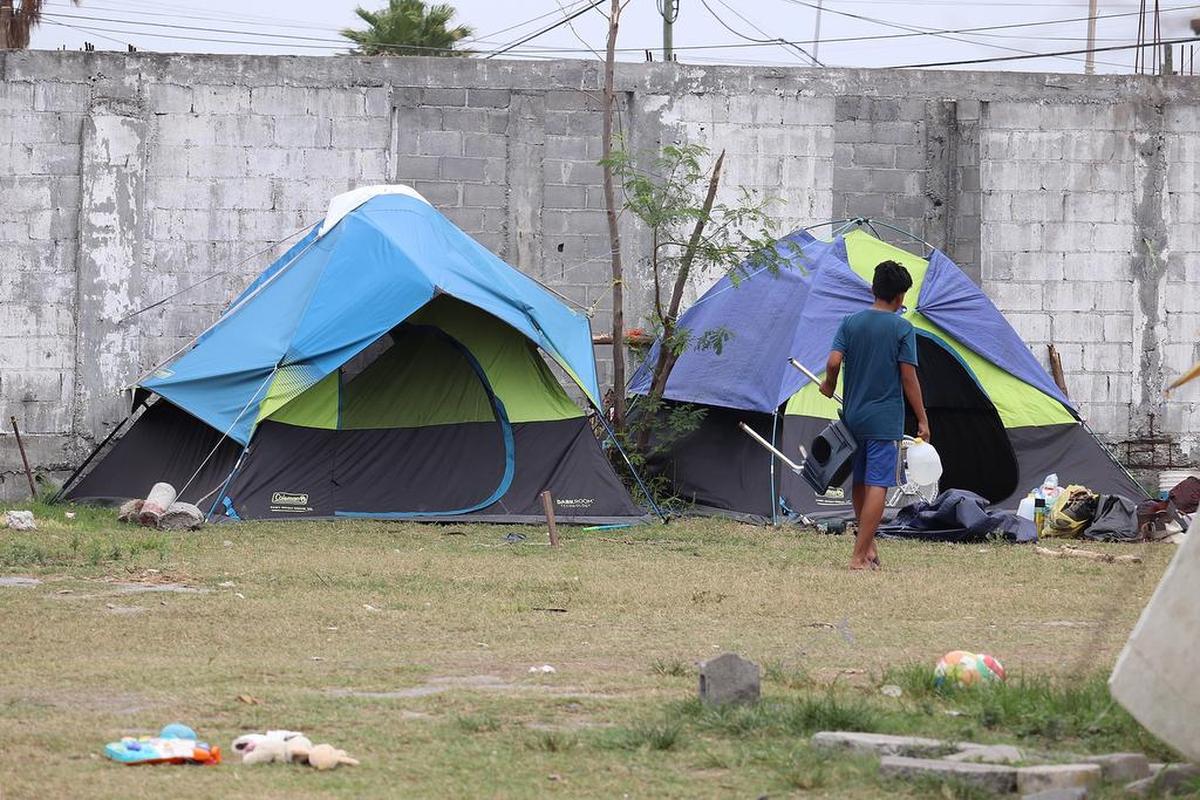 Shelters and churches in Matamoros, Tamaulipas, México that house migrants trying to get into the U.S. have been overfilled in recent days.