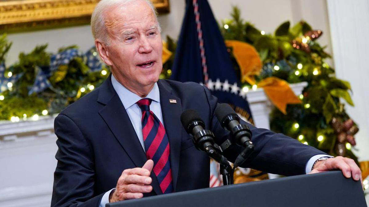 President Joe Biden delivers remarks prior to signing H.J.Res.100, providing a resolution to avert a nationwide rail shutdown, in the Roosevelt Room of the White House in Washington, D.C.