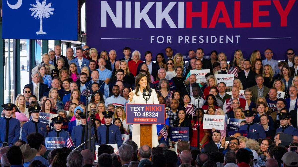 Former U.S. United Nations Ambassador Nikki Haley announced her Republican candidacy for U.S. president in Charleston, South Carolina. A former two-term South Carolina governor, Haley will be running for the 2024 nomination against former President Donald Trump.