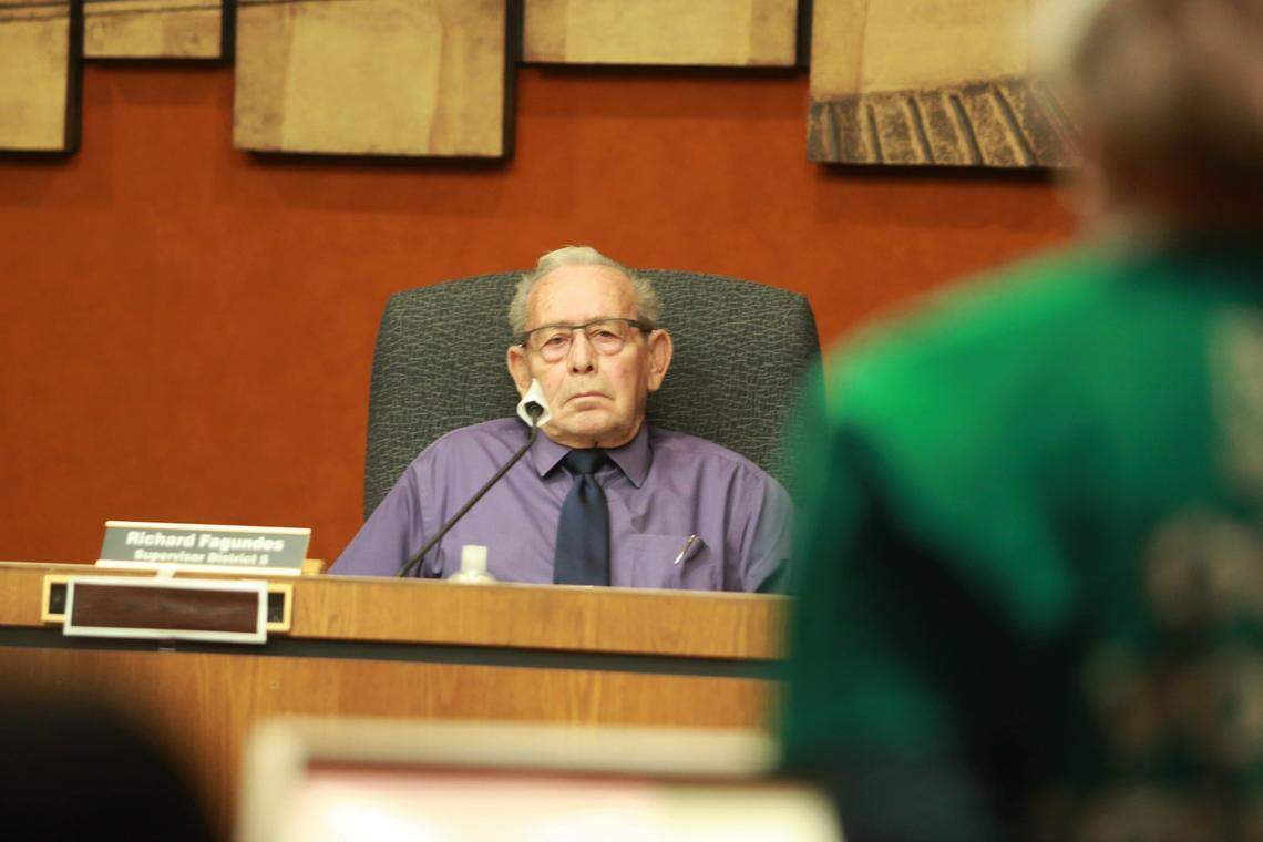 Supervisor Richard Fagundes voted on Tuesday (Dec. 14) board meeting in favor for the formal adoption of a supervisorial map that was submitted anonymously during the county’s redistricting process.